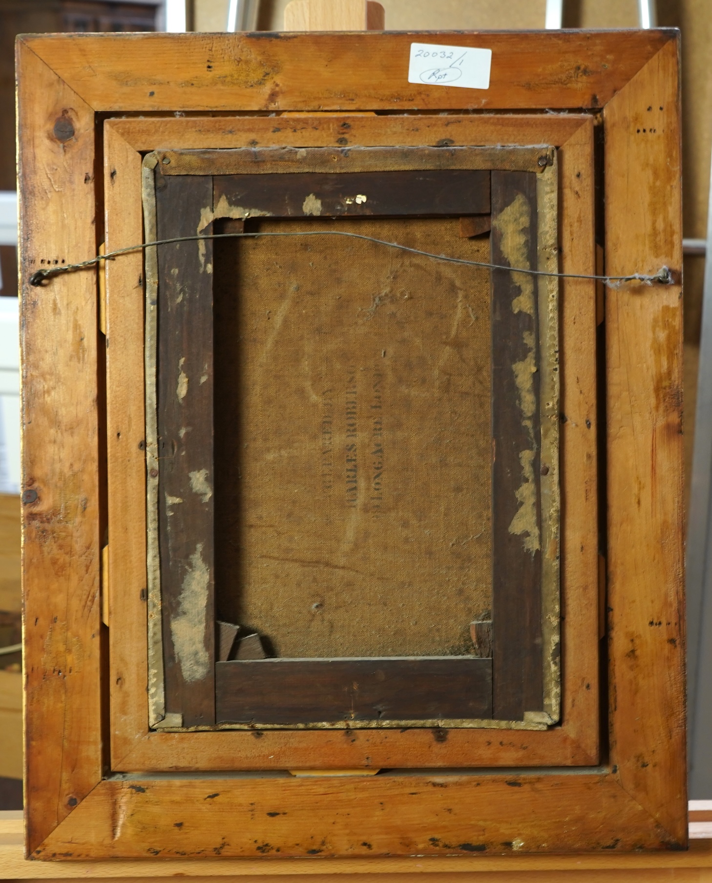 English School, 19th/20th century, A study of a seated South American gentleman